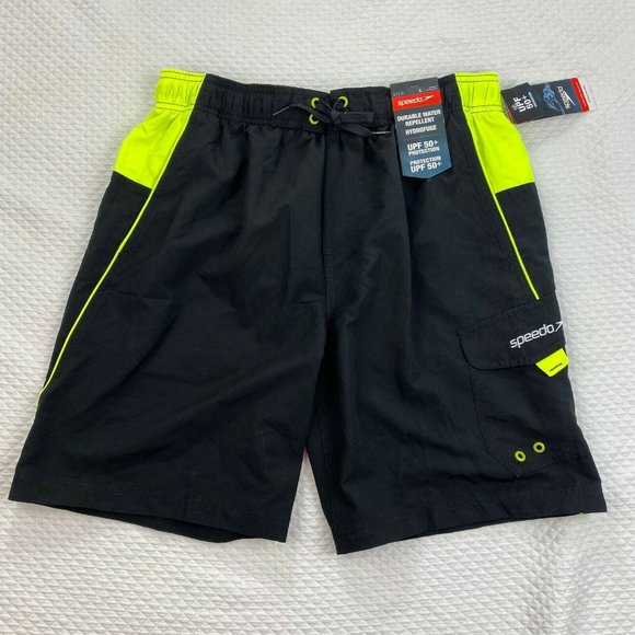 NWT Speedo Marina Sport VaporPLUS 9" Swim Trunks L - Picture 4 of 9